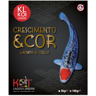 KL KOI LAGOS - CRESCIMENTO & COR 10KG